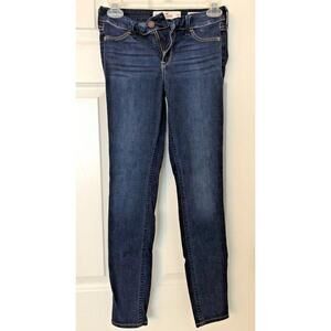 Hollister Low Rise Jean Legging Womens Junior Girls Size 0R W24 L28 SEE DESC